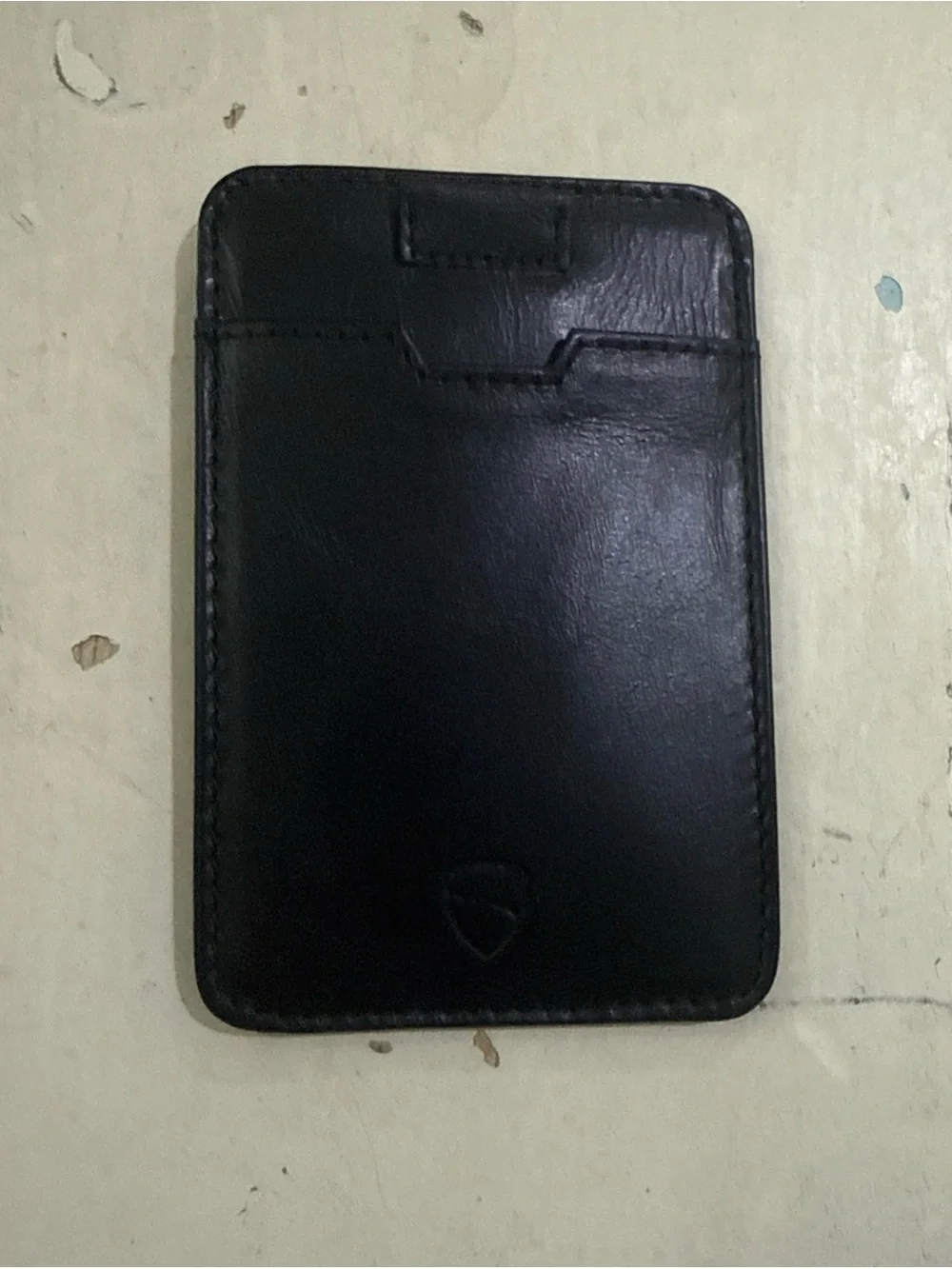 Vaultskin London Chelsea Black Leather RFID Wallet - New In Box